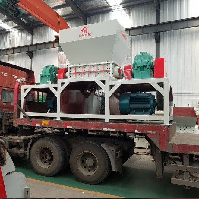 撕碎機裝車發(fā)走